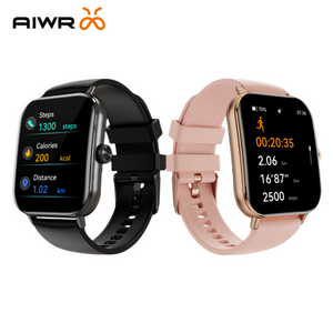 AIWR Peps 1S Smartwatch – Tela AMOLED 1,96", GPS, 5ATM, Chamadas Bluetooth e 15 Dias de Bateria