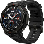 Amazfit T-Rex 3 Pro smartwatch vista frontal resistência militar