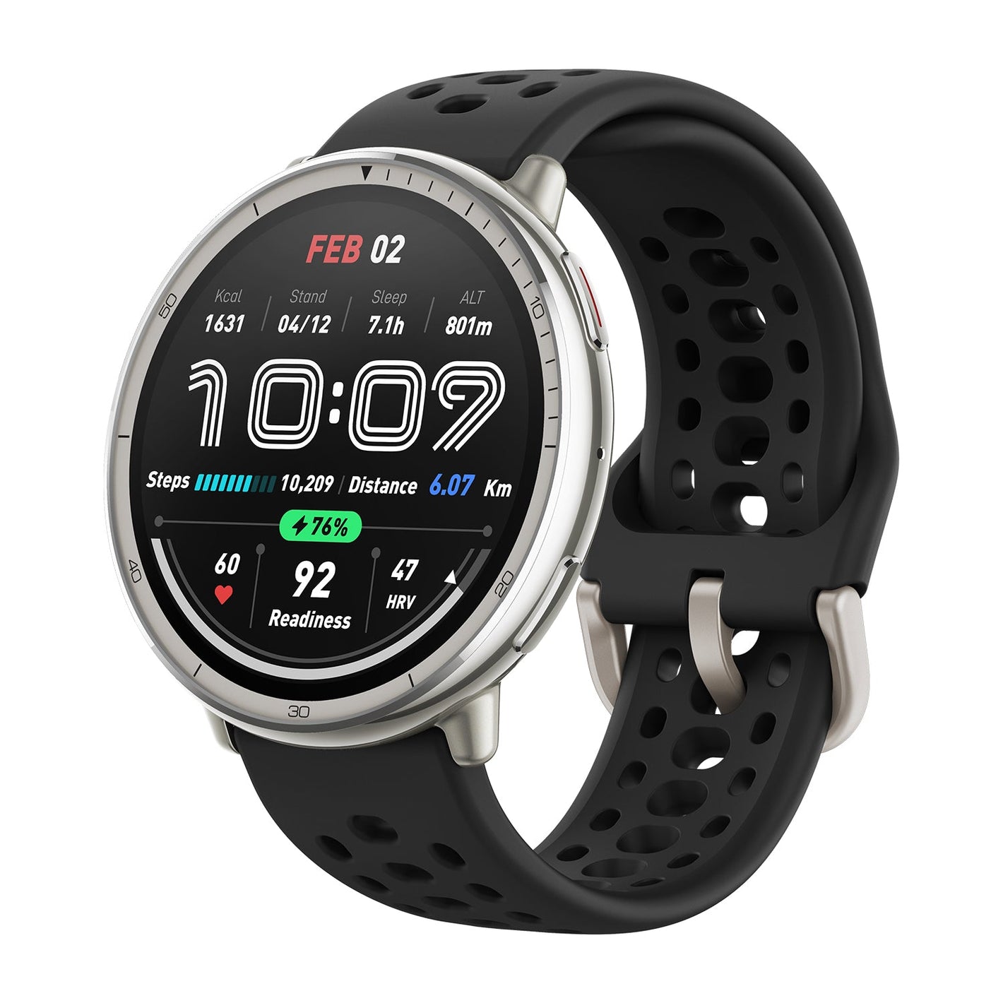 Amazfit Active 2 Round smartwatch design redondo frontal