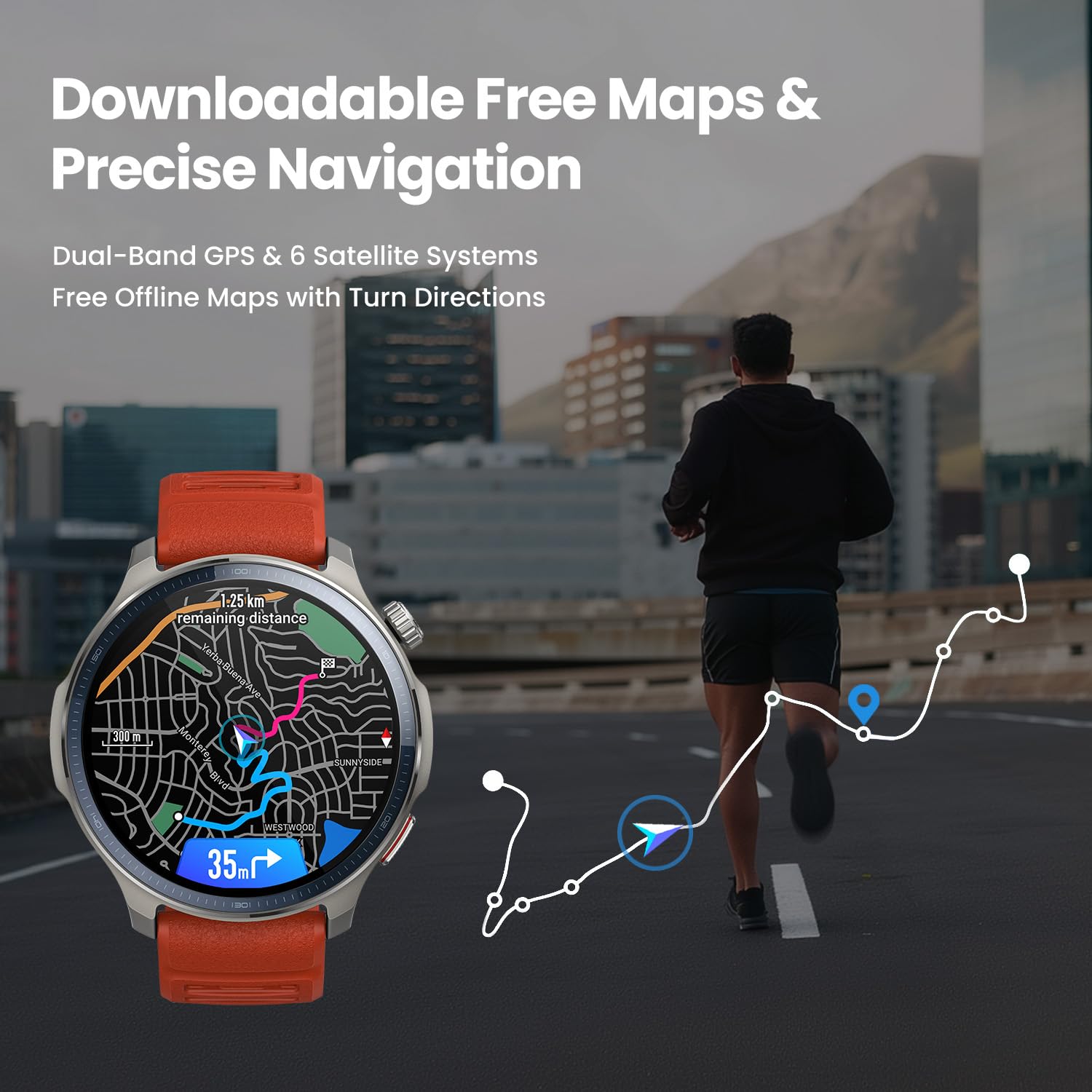 Amazfit Balance 2 GPS dual-band e modos esportivos