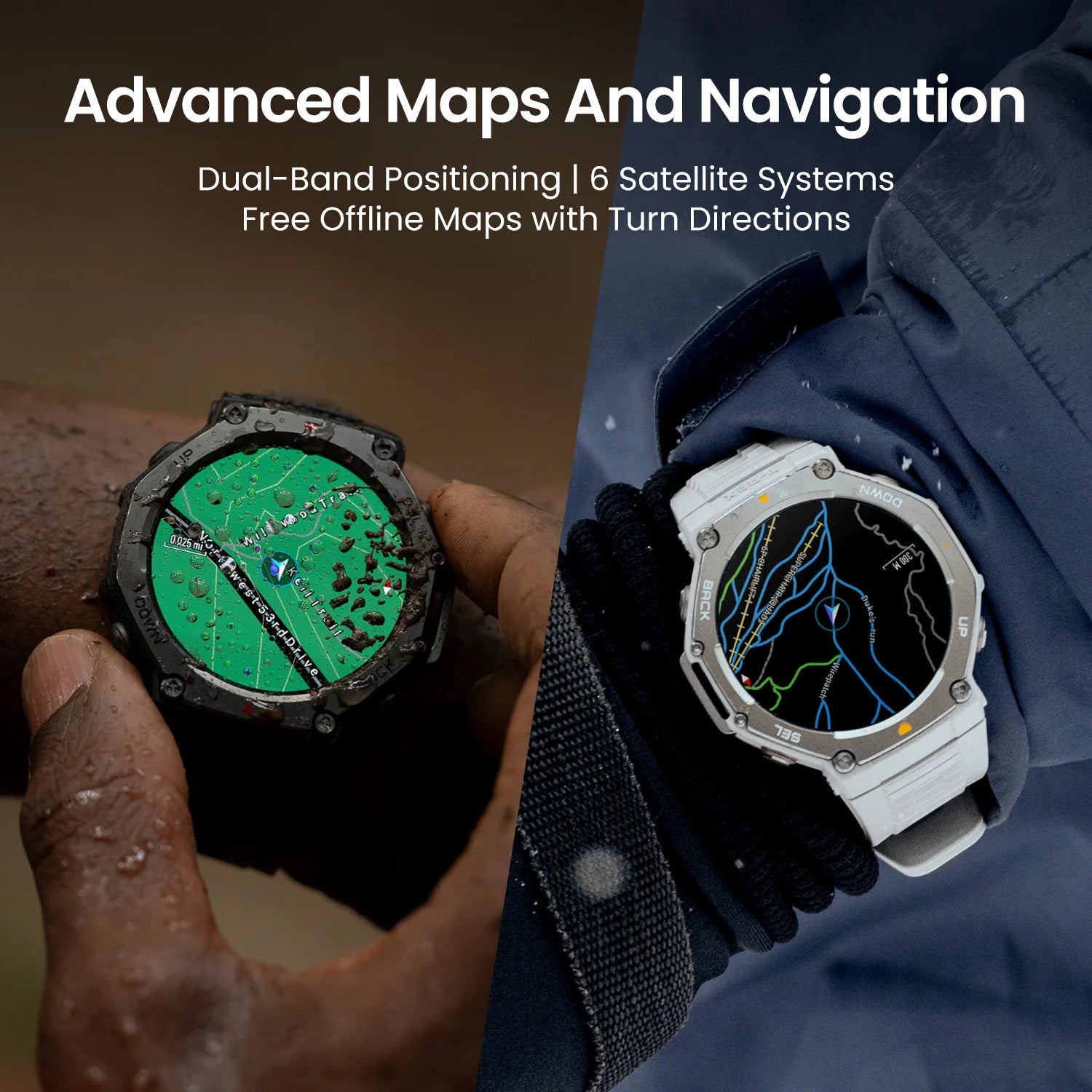 Amazfit T-Rex 3 design robusto lateral