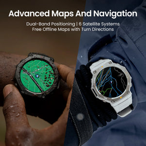 Amazfit T-Rex 3 design robusto lateral