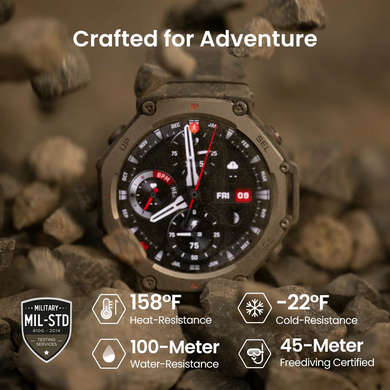 Amazfit T-Rex 3 GPS e navegação offline